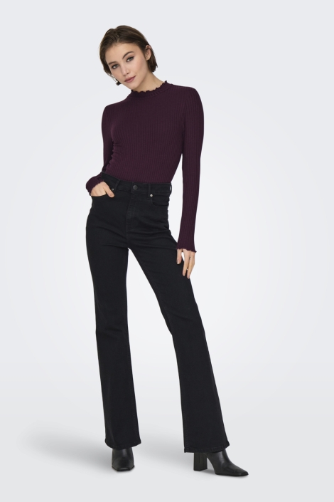 Jacqueline de Yong jdyfransiska life l/s hi-nck top jr